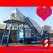 YHZS50 Portable/mobile Concrete Batching Plant For Sale- (capacity of 50m3/h ), Mobile Concrete Mixing Plant
